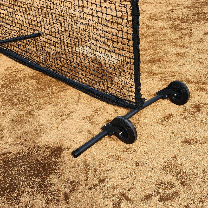7ft x 7ft Softball Protective Screen & Wheel Kit - Image 3